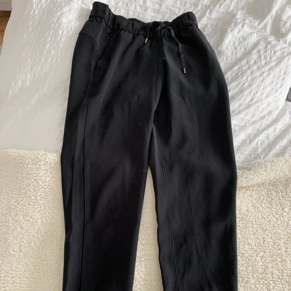Lululemon Black On the Fly Joggers 28" - Picture 2 of 5